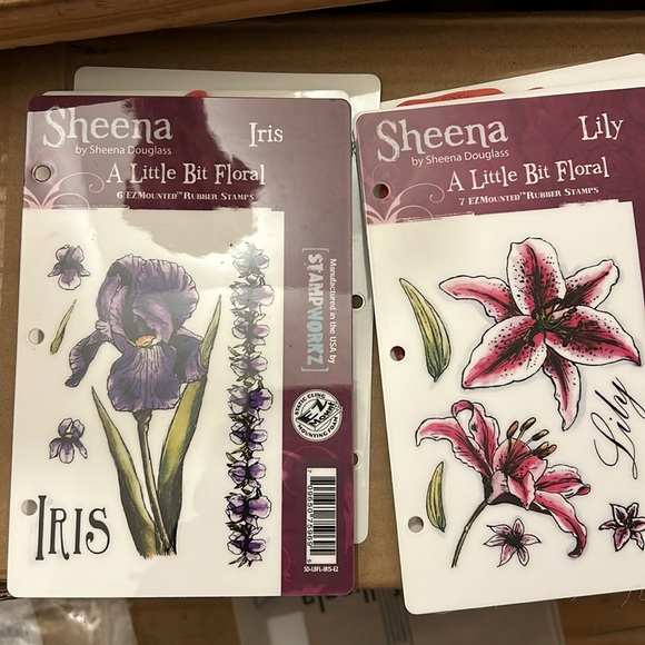 Set of 6 Sheena Douglass stamp sets - Picture 6 of 7